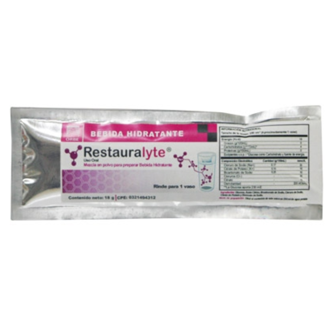 RESTAURALYTE SUERO ORAL SOBRE X 1